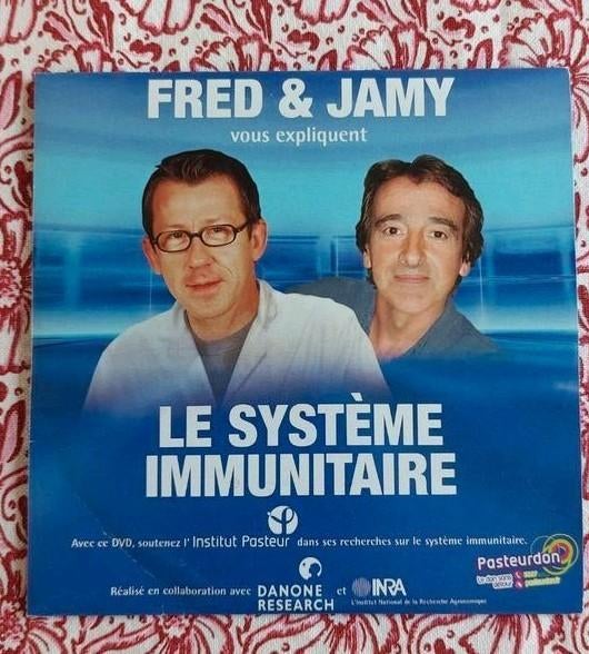 Dvd Fred et Jamy vous expliquent le système immunitaire, À partir de 6 ans, Enlèvement ou Envoi, Comme neuf, Science ou Technique