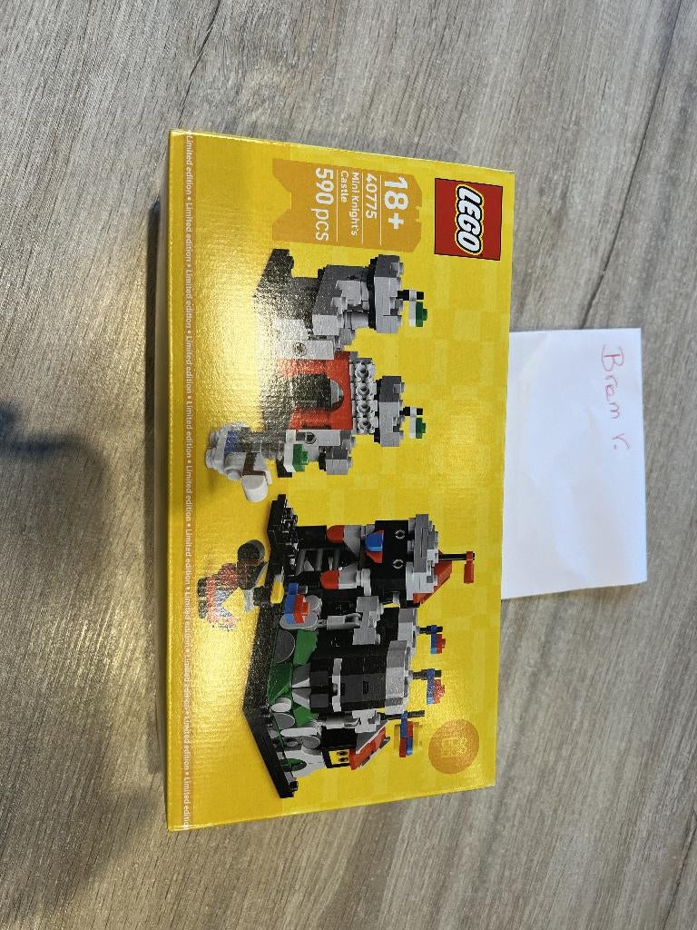 lego 40775 mini knight's castle, Ophalen of Verzenden, Nieuw, Complete set, Lego