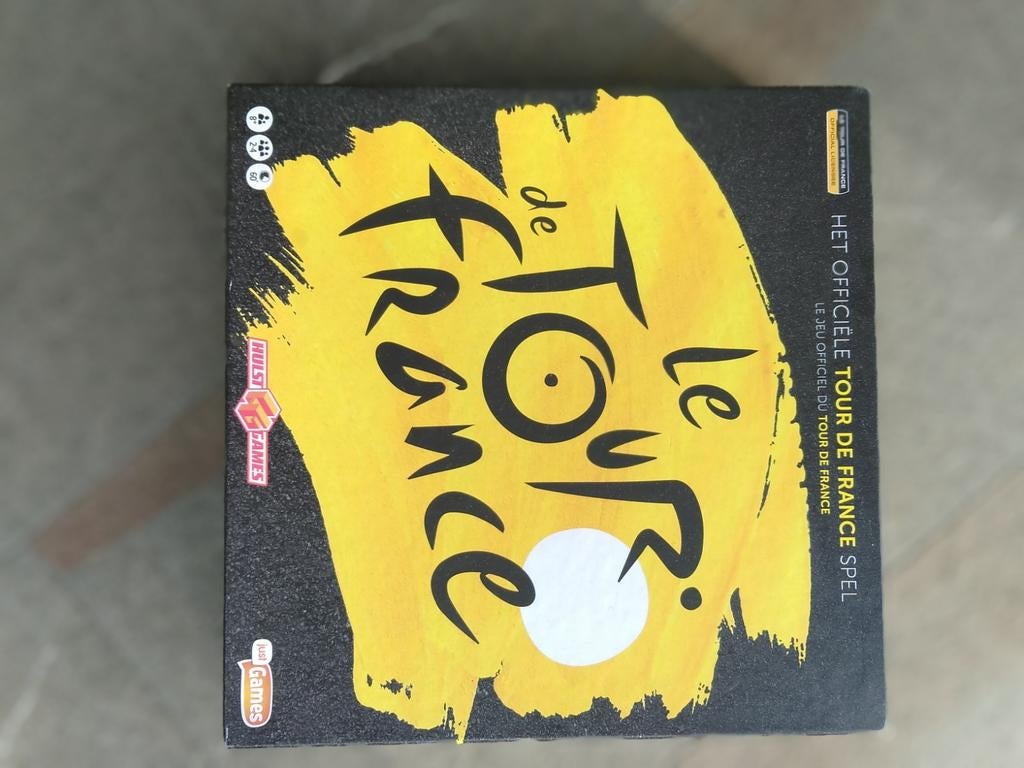 Tour de France: gezelschap, Hobby en Vrije tijd, Gezelschapsspellen | Bordspellen, Een of twee spelers, Ophalen of Verzenden, Zo goed als nieuw