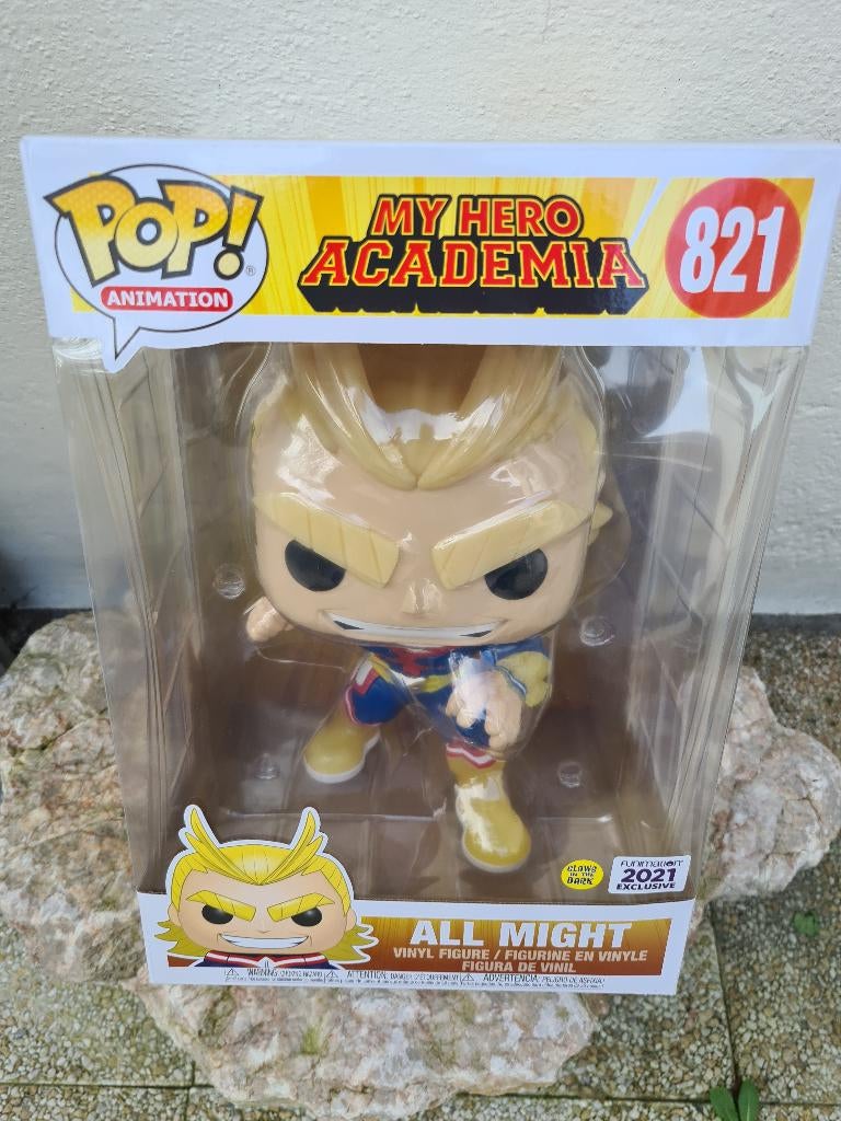 Pop Funko My Hero Academia All Might Jumbo 821 neuve, Ophalen of Verzenden, Nieuw, Overige typen