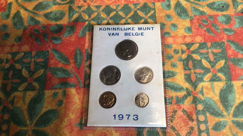 Koninklijke munt van België (w1), Postzegels en Munten, Ophalen of Verzenden, Setje