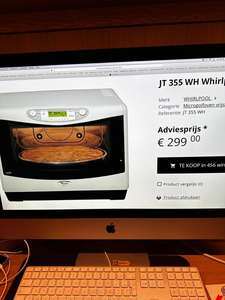 Microgolf oven, Ophalen of Verzenden, Zo goed als nieuw, Oven
