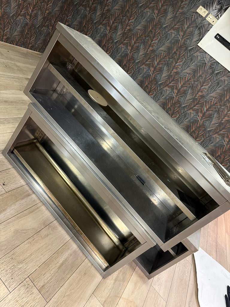 3 Aluminium wandrekken / horecarekken – €285 setprijs, Ophalen, Overige typen