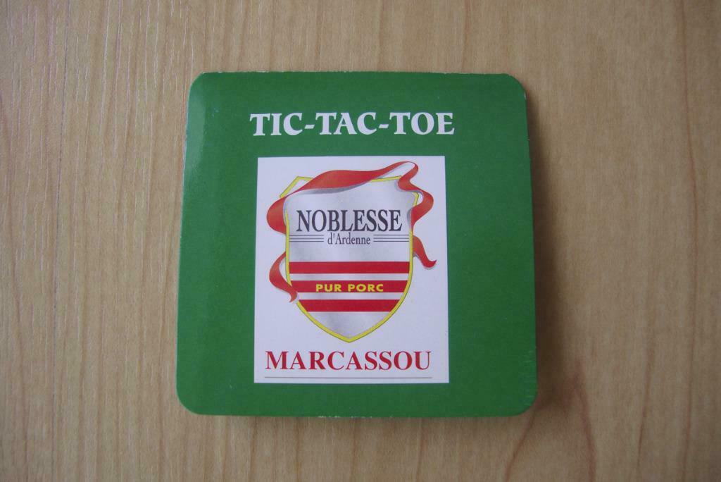 Marcassou spelletje Tic-tac-toe, Collections, Enlèvement ou Envoi, Utilisé, Autres types