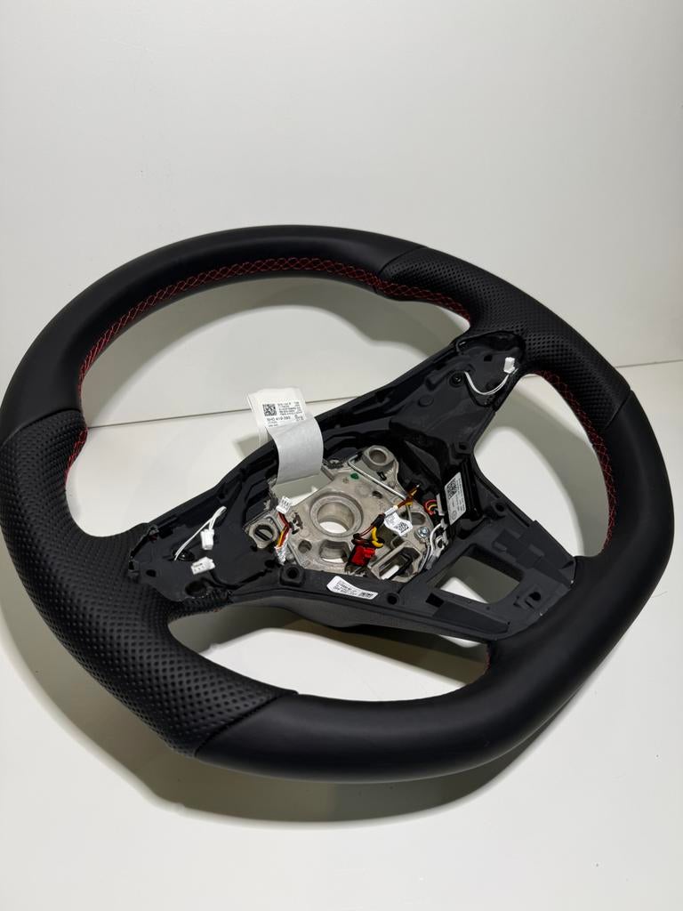 Origineel lederen stuur Volkswagen Golf 8 GTI, Ophalen, Volkswagen