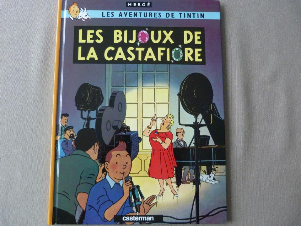 Les Aventures De Tintin : Les Bijoux De La Castafiore [Livre, Livres, Une BD, Enlèvement ou Envoi, Comme neuf, Hergé