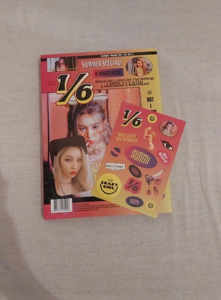 KPOP Sunmi 1/6 album, Ophalen of Verzenden, Zo goed als nieuw