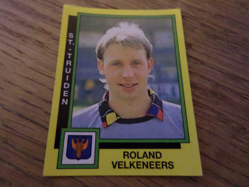 R. VELKENEERS (St. Trond) Panini Football Belgique 91 nº281., Enlèvement ou Envoi, Neuf, Sport