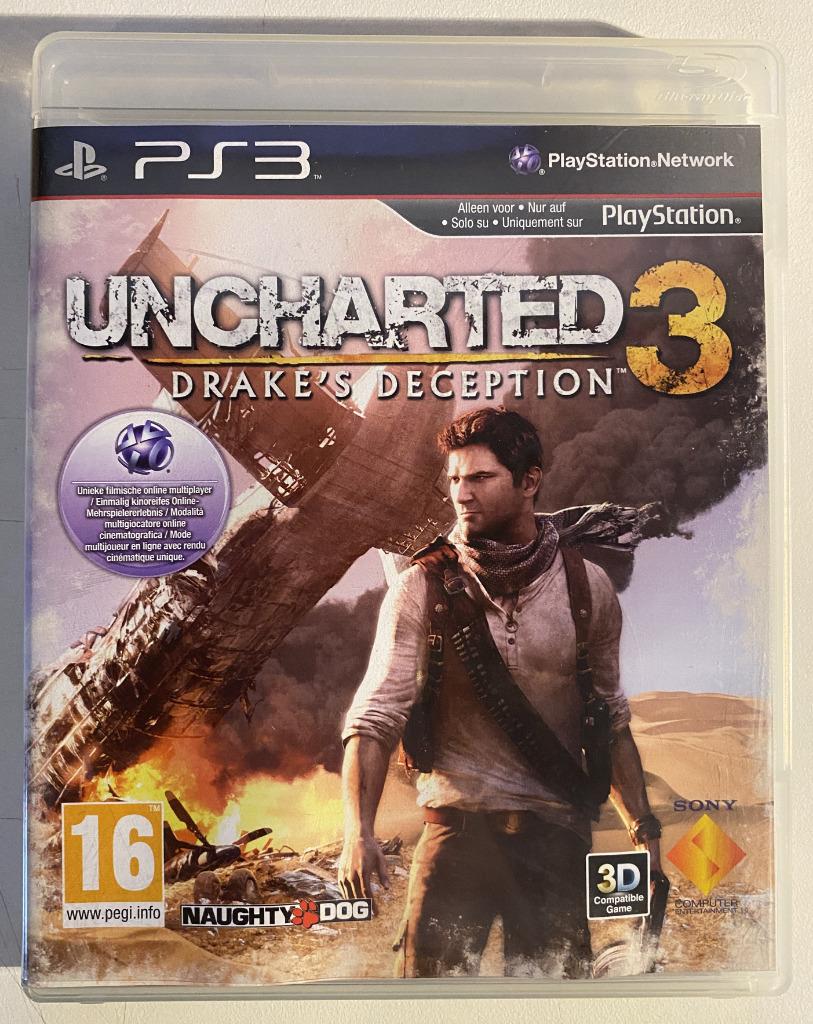 Uncharted 3 voor PS3, Games en Spelcomputers, Ophalen of Verzenden