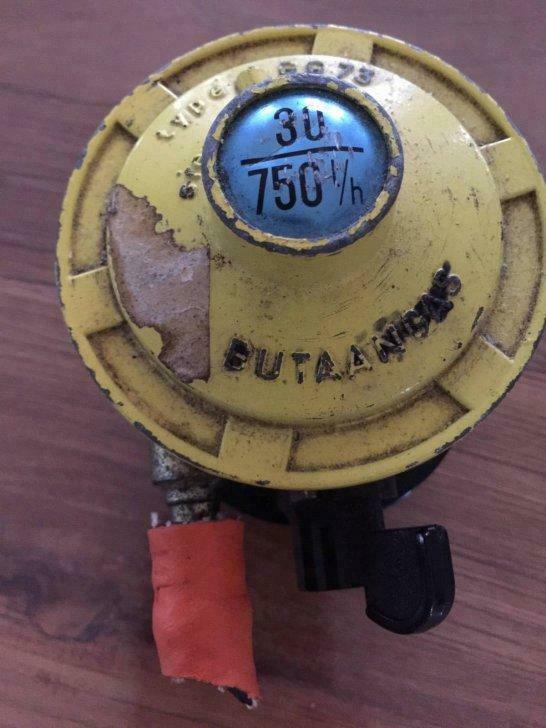 Ontspanner voor cube  shell butaan, Ophalen, Gebruikt