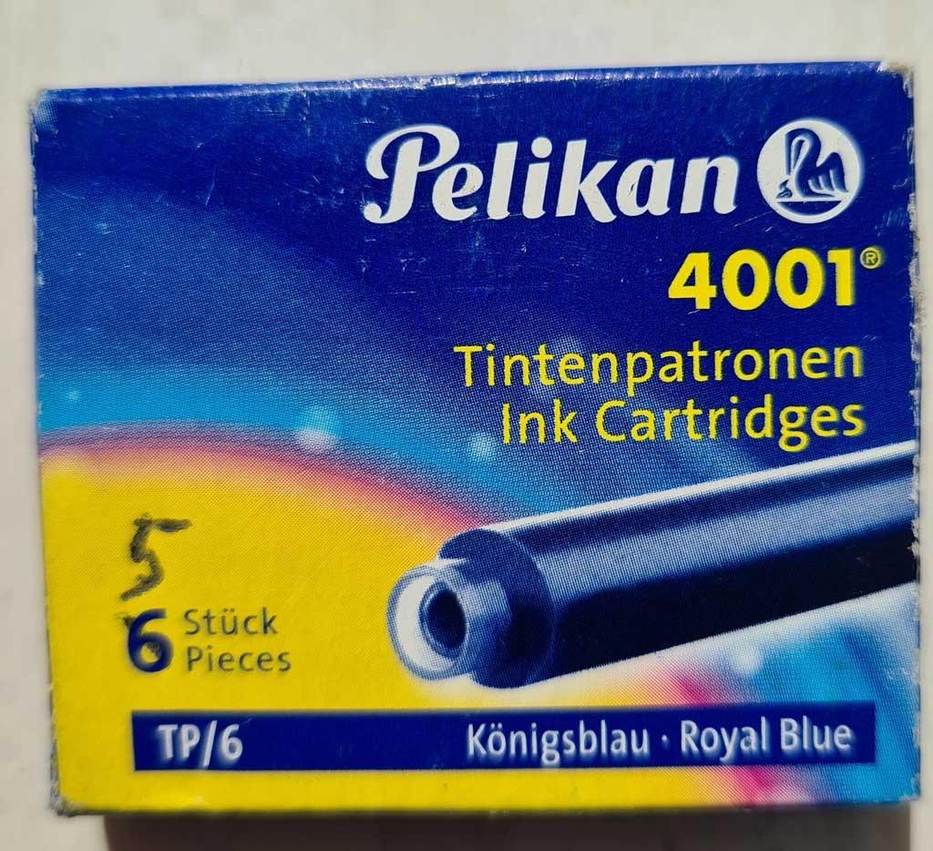 ink cartridge Pelikan 4001 voor vulpen, Verzamelen, Ophalen, Vulpen