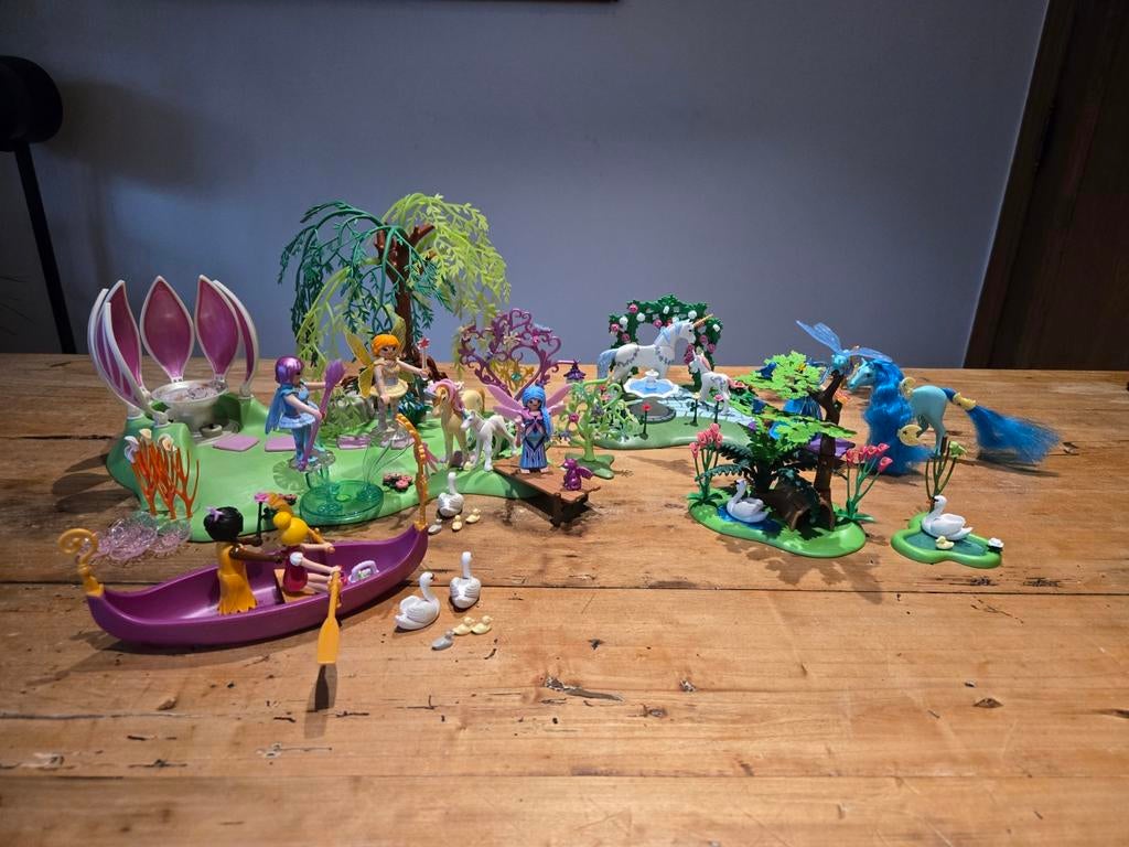 Playmobil fairies/elfjes/feeën, Kinderen en Baby's, Speelgoed | Playmobil, Ophalen of Verzenden, Zo goed als nieuw, Complete set