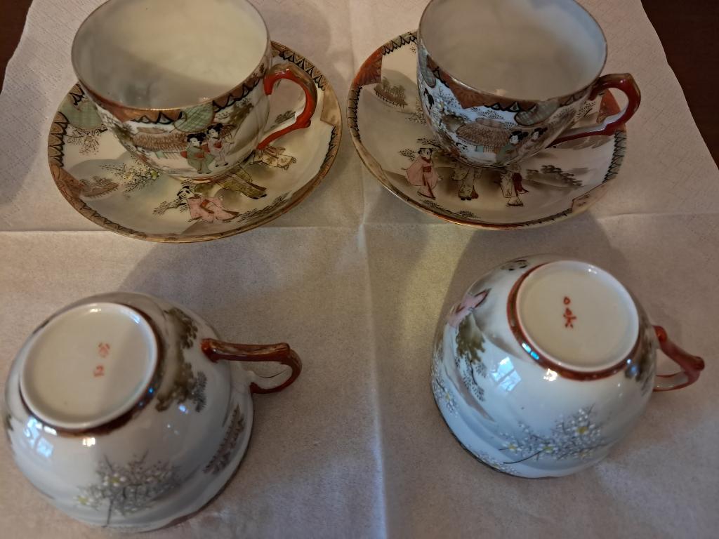 antiek chinees theeservies van zeer fijn porselein, Antiek en Kunst, Antiek | Servies los, Ophalen of Verzenden