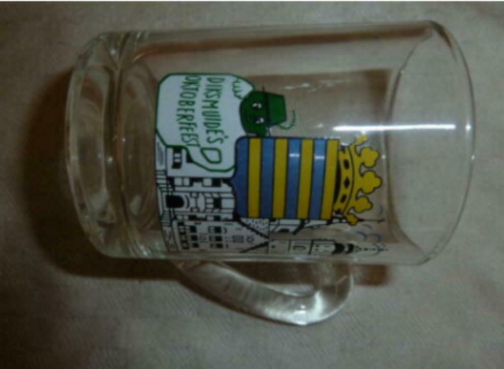 #F bier glas / mini pul DIKSMUIDE 'S OKTOBERFEEST, Enlèvement ou Envoi, Neuf, Verre à bière