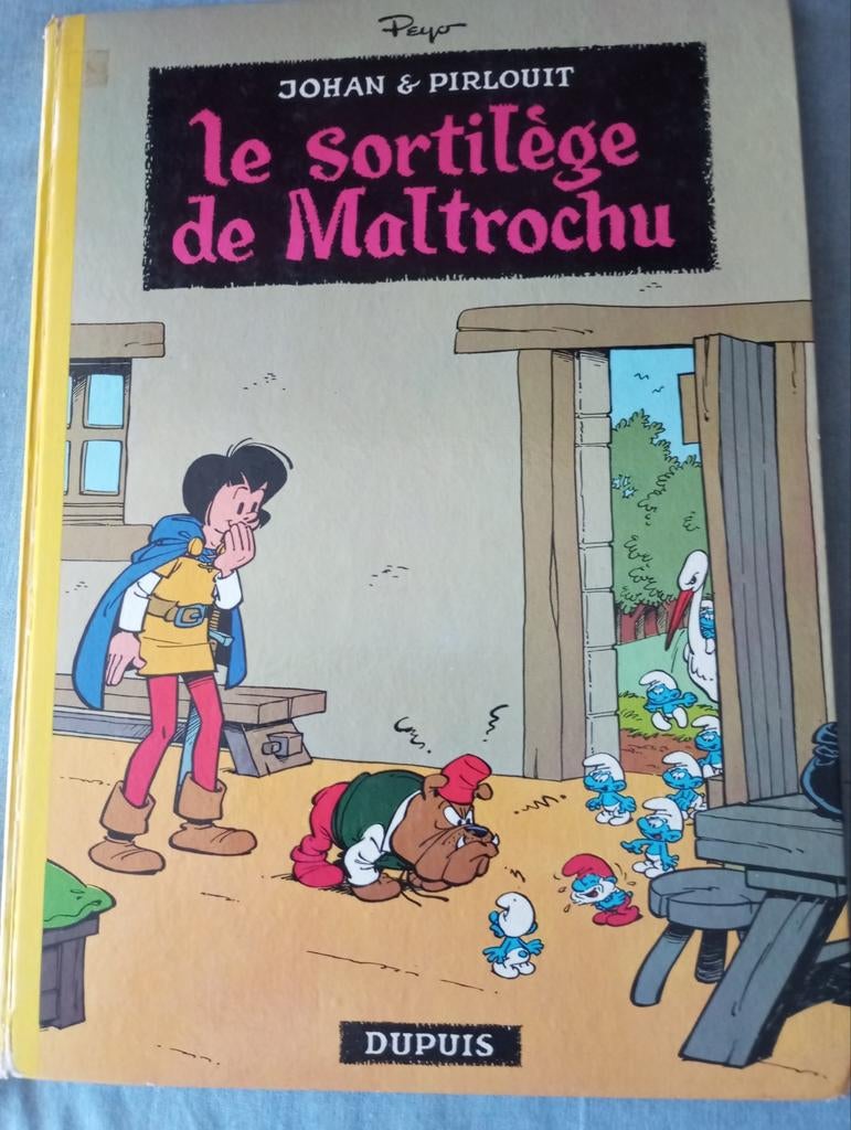 Johan et Pirlouit. Le sortilege de Maltrochu, Enlèvement ou Envoi, Comme neuf