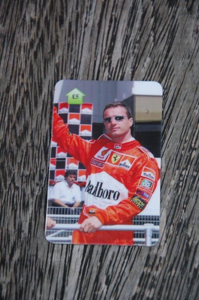 Telefoonkaart - Prepaid Card UK - Eddie Irvine., Ophalen of Verzenden