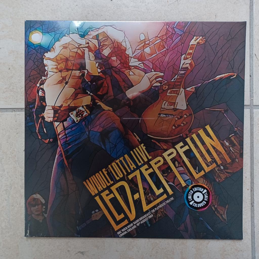 Led Zeppelin live 1969 33T LP édition colorée limitée, Ophalen of Verzenden
