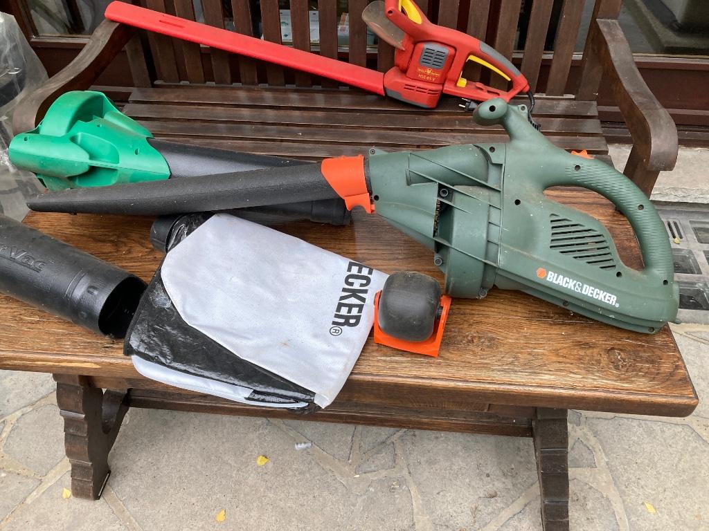 Souffleuse Black et Decker, Enlèvement, Utilisé