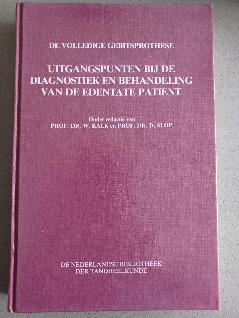 boek tandheelkunde volledige prothese, Boeken, Wetenschap, Zo goed als nieuw, Overige wetenschappen, Ophalen of Verzenden