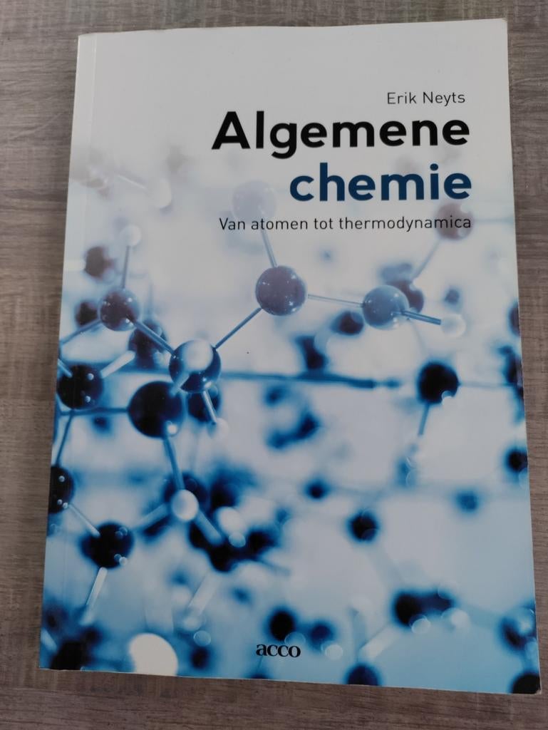 Erik Neyts - Algemene chemie, Boeken, Ophalen of Verzenden, Zo goed als nieuw, Erik Neyts