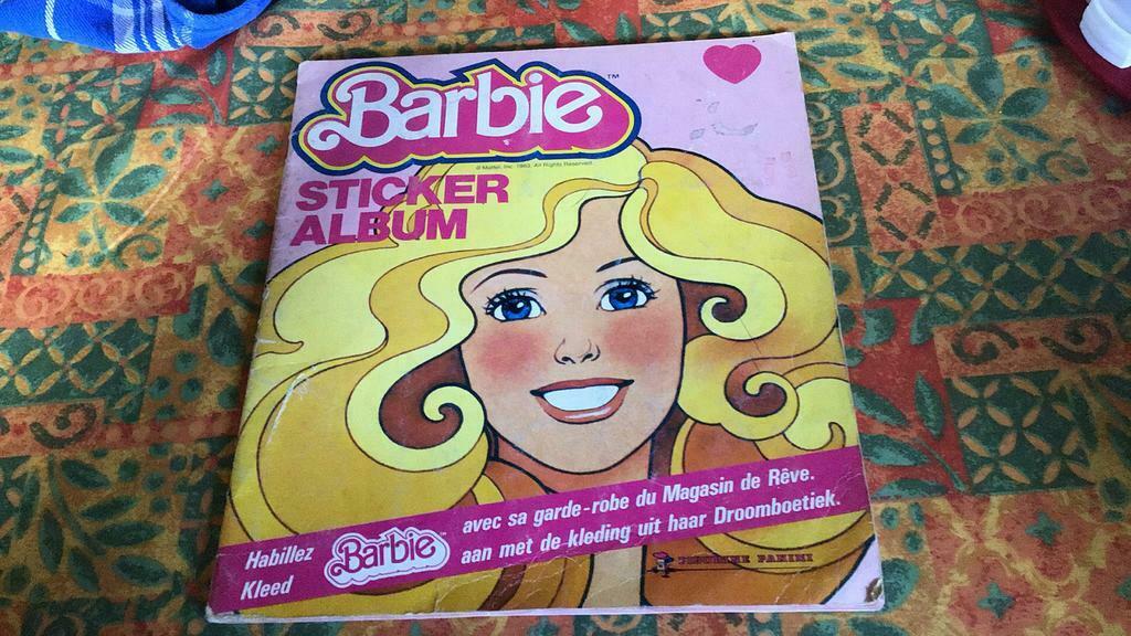 Album d'autocollants de Barbie (Z8), Enlèvement ou Envoi, Utilisé, Panini, Album d'images