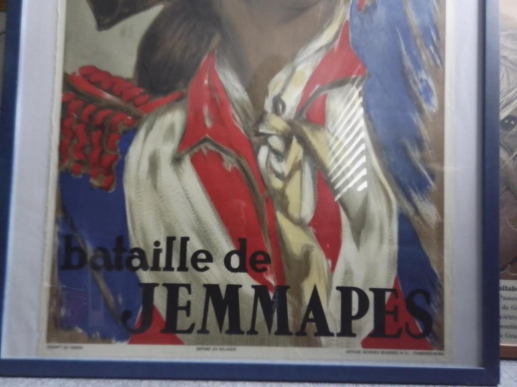 160e anniversaire de la bataille de jemappes anto carte, Antiquités & Art, Enlèvement ou Envoi