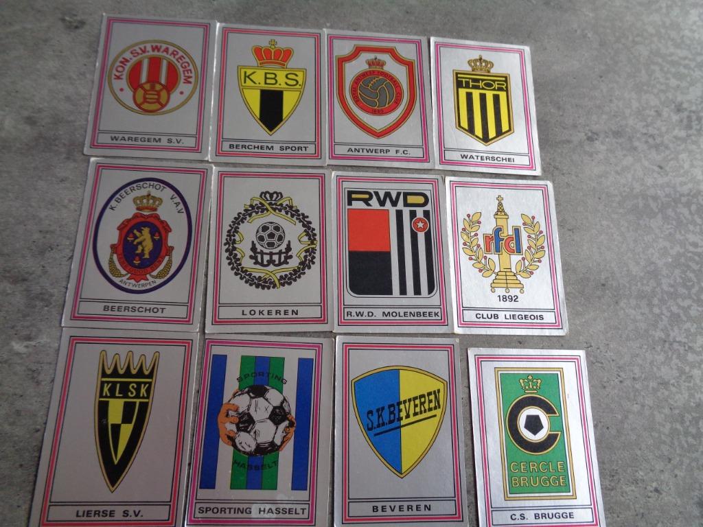 AUTOCOLLANTS PANINI FOOTBALL 80 PHOTOS 12X ANNO 1980, Envoi, Comme neuf