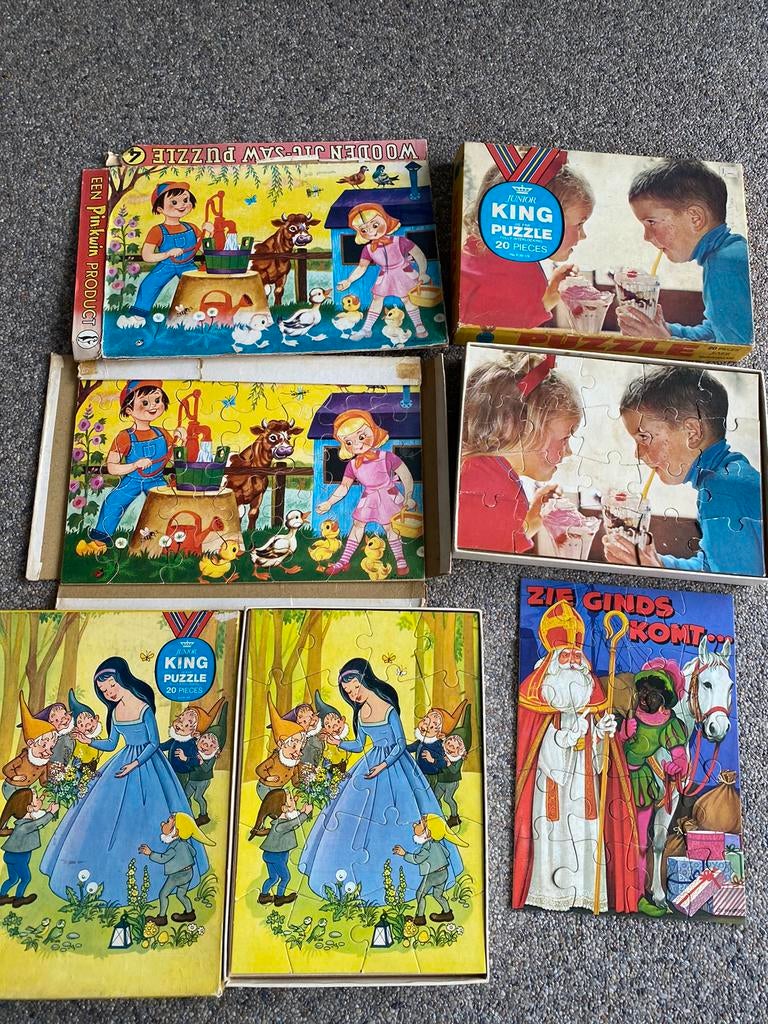 Oude puzzels, Ophalen of Verzenden, Gebruikt