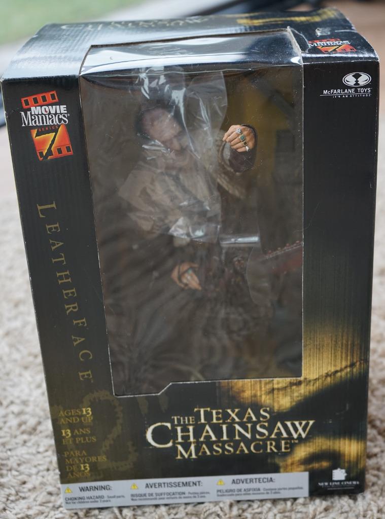 The Texas Chainsaw Massacre 12" Action Figure (Leatherface), Enlèvement, Neuf, Film, Figurine ou Poupée