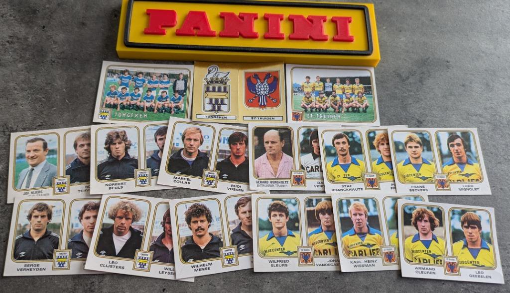 PANINI FOOTBALL 81 TONGEREN / ST TRUIDEN 15 STICKERS  1981, Verzenden