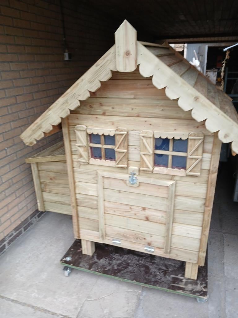 Kippen hok voor 4a5 kippen, Tuin en Terras, Ophalen, Hout