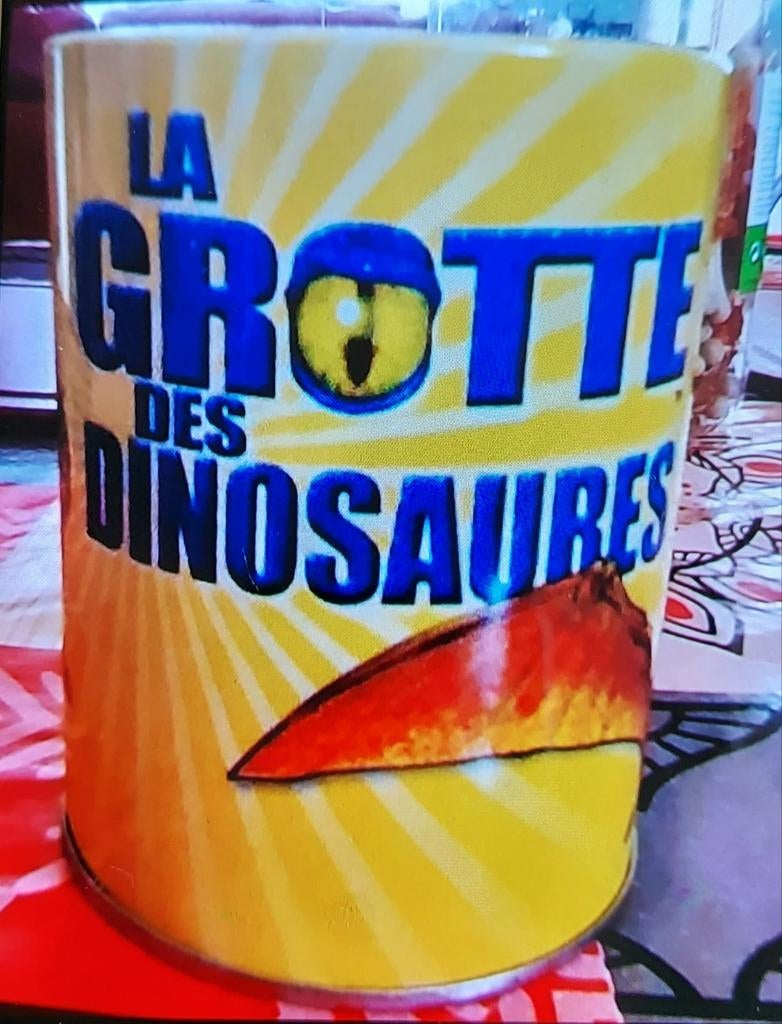 Pot pour mettre les crayons enfants  la grotte des dinosaure, Ophalen of Verzenden, Zo goed als nieuw