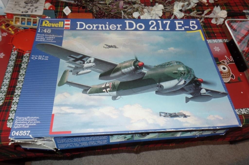 Revell Dornier DO 217 E-5 -- 1:48, Revell, Nieuw, Ophalen of Verzenden, Groter dan 1:72