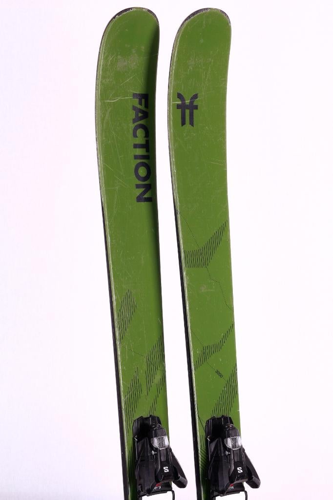 177 182 freeride ski's FACTION AGENT 2 2024, green, 160 tot 180 cm, Gebruikt, Verzenden, Salomon
