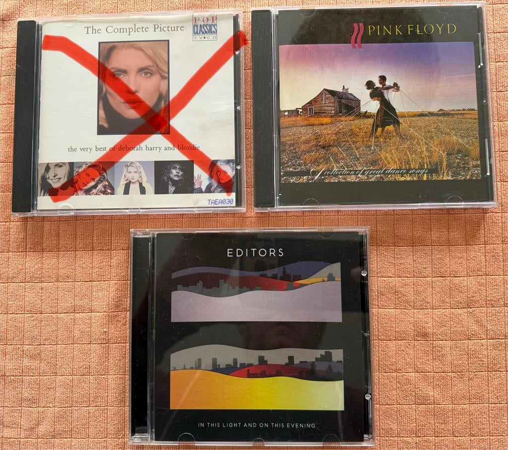 3 CD pour 4,90€ (sinon 2 €/pièce), Enlèvement ou Envoi, Utilisé