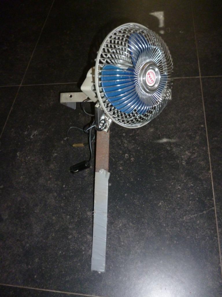 Ventilateur de voiture ou auto PEREL ventilateur car-fan, Electroménager, Ventilateurs, Utilisé, Enlèvement ou Envoi
