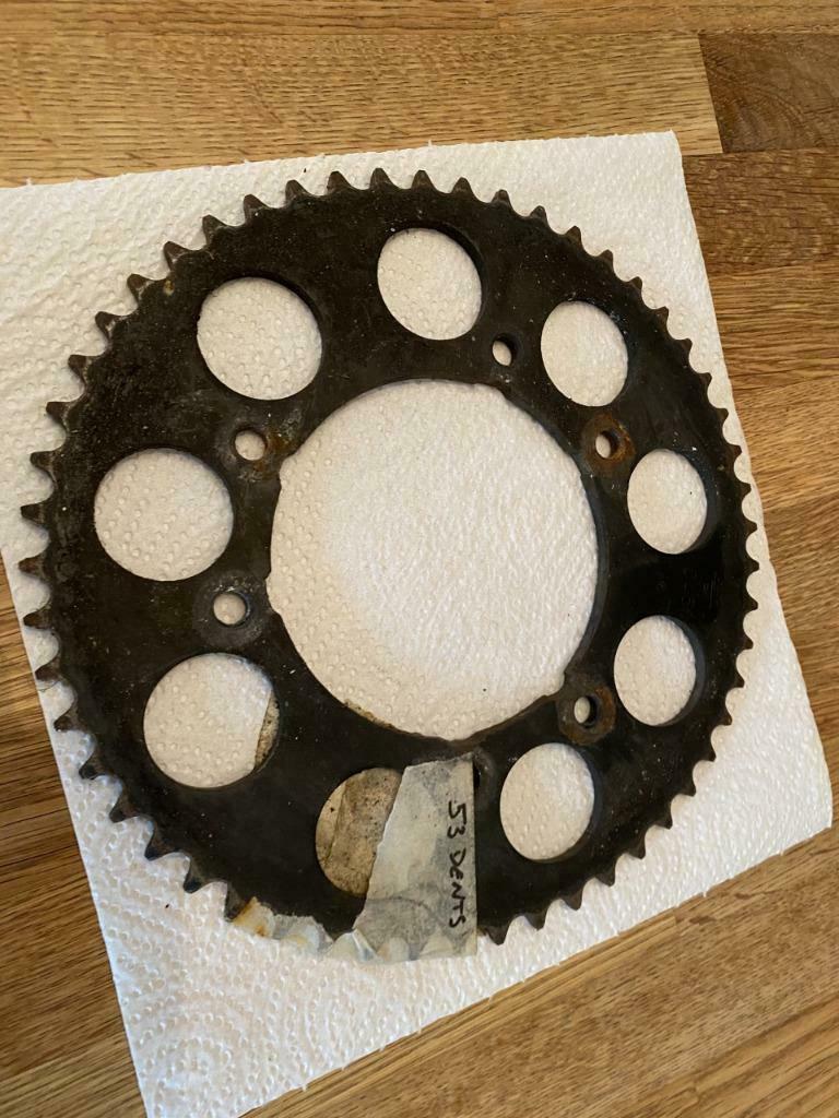 COURONNE 53 DENTS ACIER POUR DERBI SENDA R, SM X-TREME, X-RA, Ophalen of Verzenden