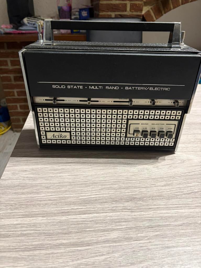 Radio aciko solid state, Enlèvement, Comme neuf, Radio
