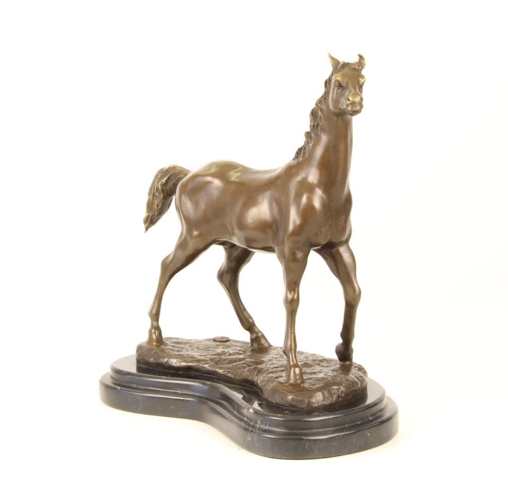Prachtig Bronzen Beeld van een Paard GRATIS LEVERING, Antiek en Kunst, Verzenden, Brons