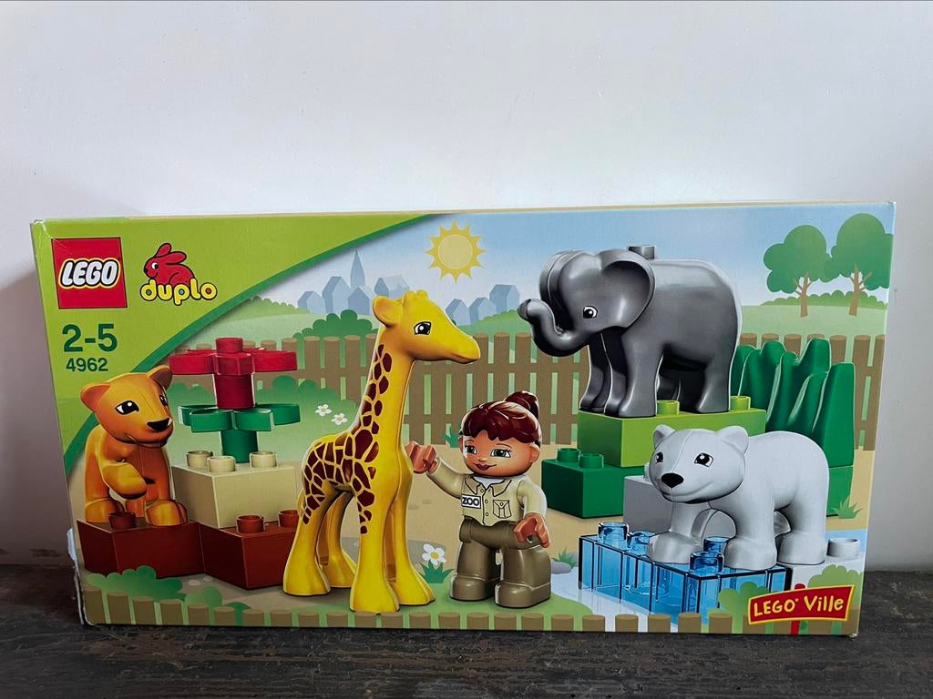 Lego DUPLO ville baby dierentuin zoo 4962, Kinderen en Baby's, Speelgoed | Duplo en Lego, Ophalen of Verzenden, Zo goed als nieuw