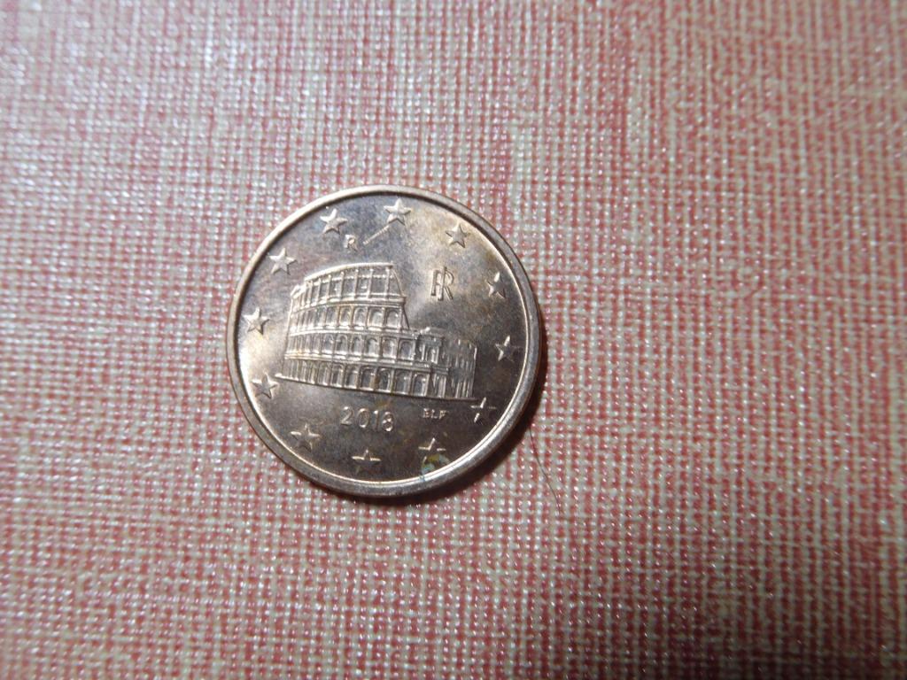 5 cent munt Italië 2018, Postzegels en Munten, Munten | Europa | Euromunten, Ophalen of Verzenden, Italië