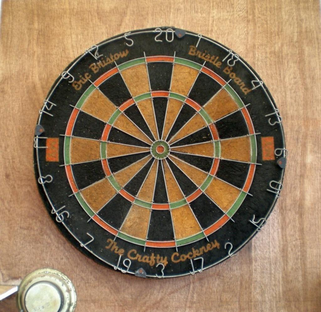 dartsblok, Ophalen, Gebruikt