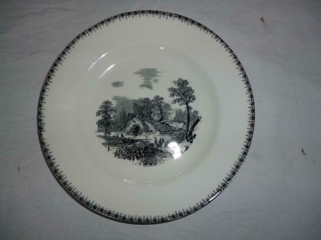 Ancienne assiette BOCH La Louvière Belgique faïence, Enlèvement ou Envoi