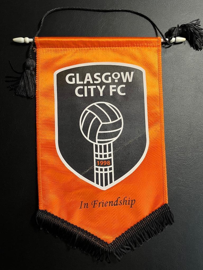 Glasgow City FC wimpel voetbal 28x20cm, Diversen, Verzenden, Nieuw