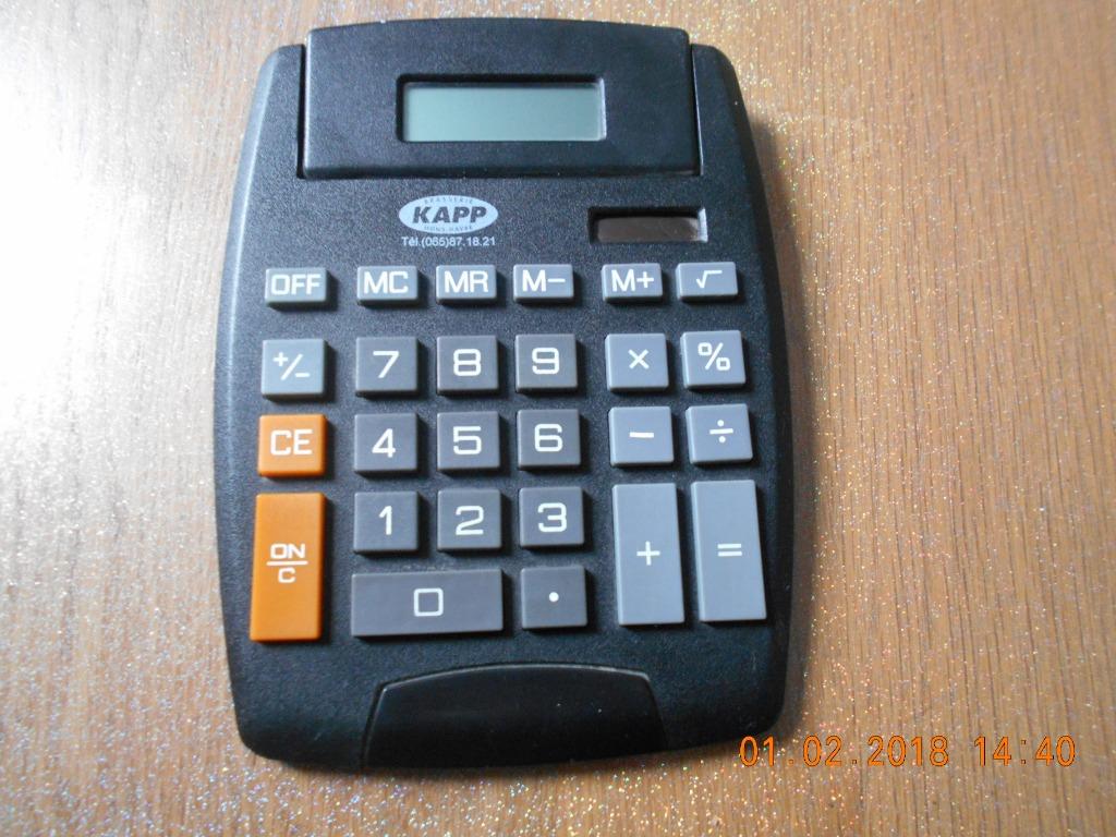 Calculette publicitaire Brasserie Montoise Kapp, Enlèvement ou Envoi, Utilisé, Autres types