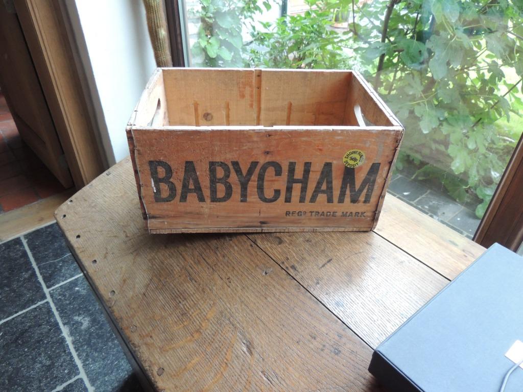 houten kratje BABYCHAM 11/72, Collections, Enlèvement, Utilisé