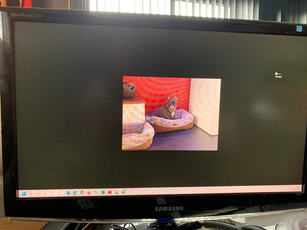 Pc scherm, Ophalen of Verzenden, Zo goed als nieuw