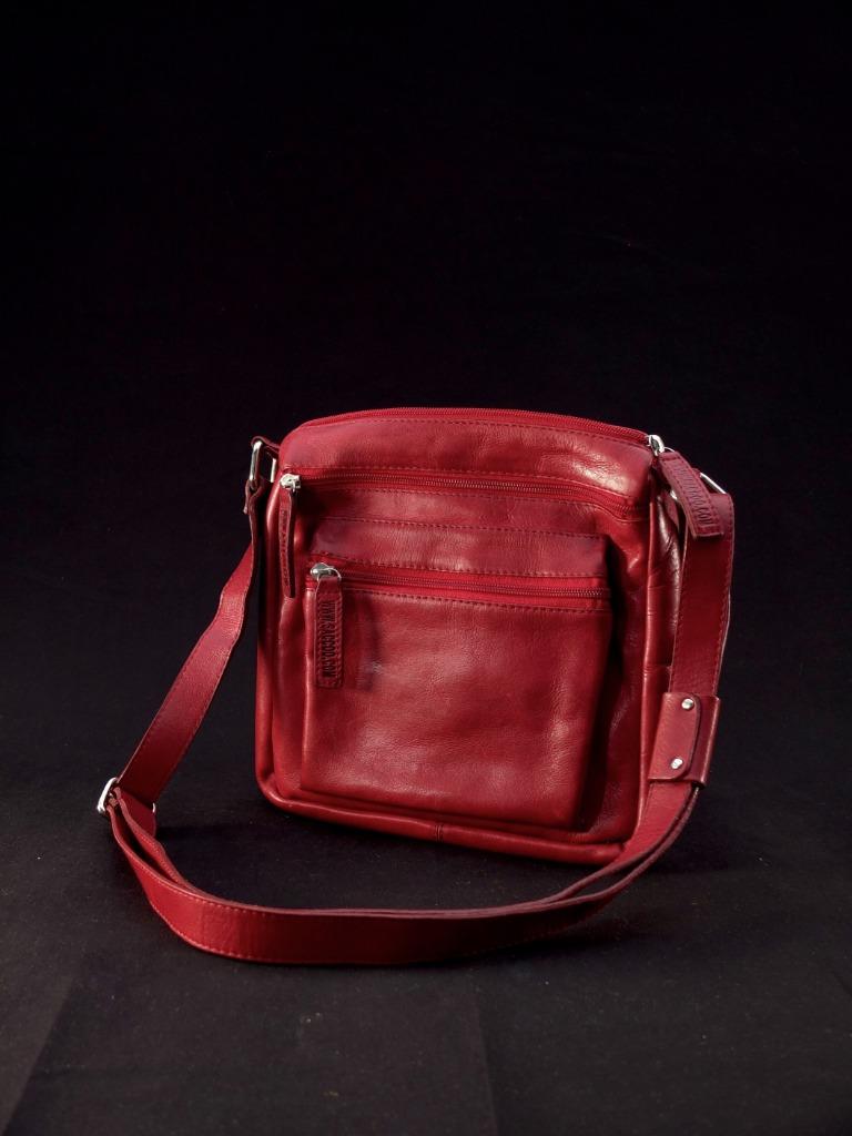 Sac dame, Enlèvement, Utilisé, Rouge, Sac à bandoulière