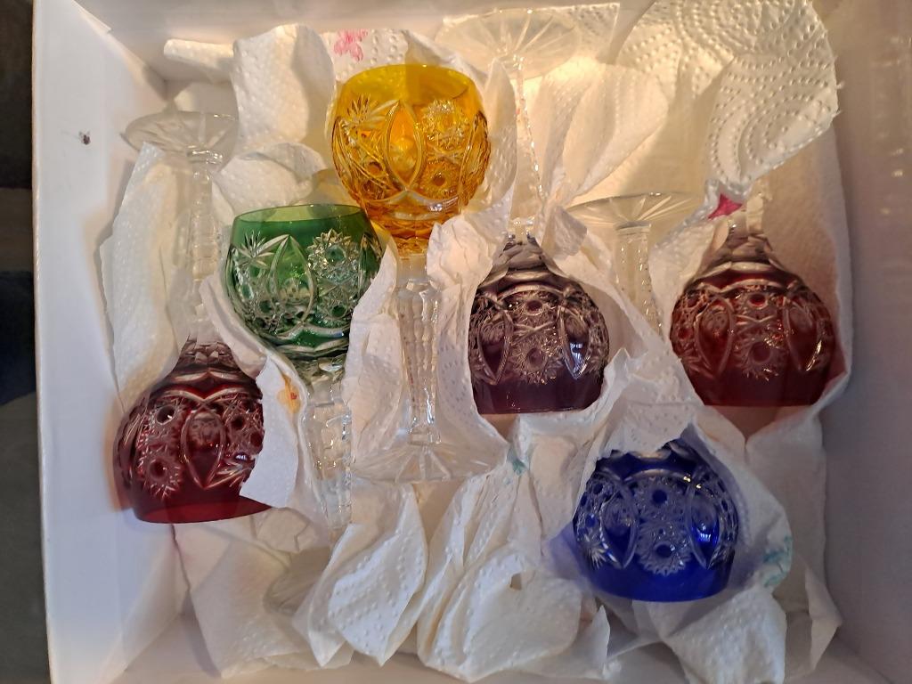 Set de petit Verres à Pied en Crystal VSL, Enlèvement