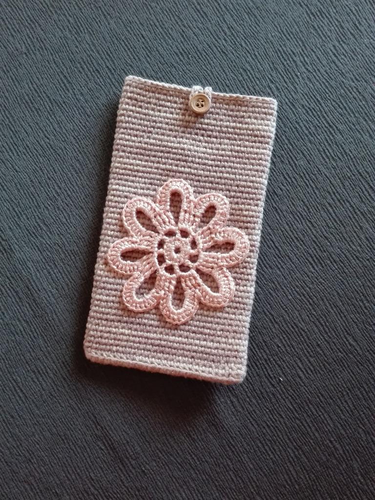 Gehaakt hoesje voor gsm, Hobby en Vrije tijd, Verzenden